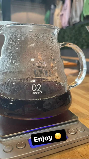 Hario V60 glassware
