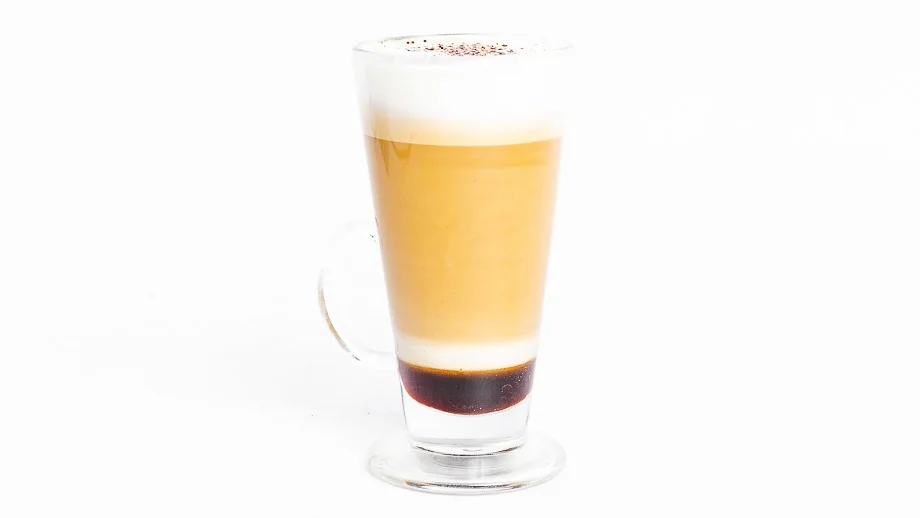 Latte s čokoladnim piškotom
